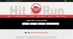 Desktop Screenshot of cfhitandrun.com