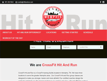 Tablet Screenshot of cfhitandrun.com